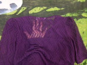 Very Elegant 😻 Voilet Colour Tops It&#39;s Amazing