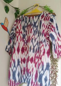 Patterned Tunic Top