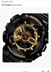 Casio G-Shock GA-110GB-1ADR Black &amp; Gold