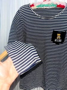 Moschino Striped Long Sleeve T-shirt 👕