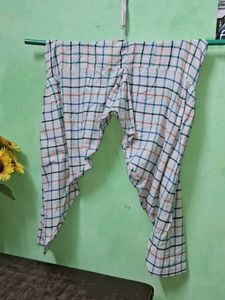 W Plaid Button-Up Top