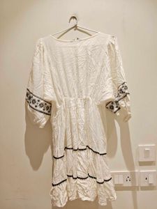 Boho Embroidered Dress
