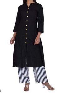 Black Kurta Set