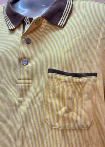 Tshirt Yellow And Brown
