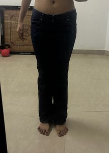 Dark Blue Bootcut Jeans