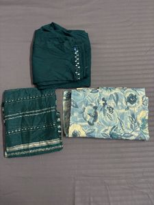 Kurta Set With Dupatta And Trouser