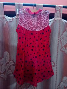 Hot Pink Sleevless Top
