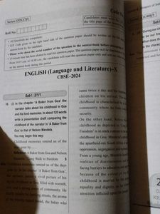 Class 10th English - 75 Day Challenge