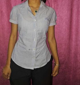 Striped Shirt Top