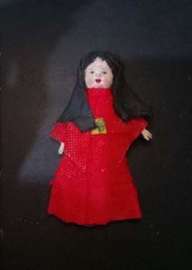 Antique Japanese Doll Showpiece.