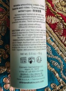 Dr. Brandt Wrinkle Smoothing Cream