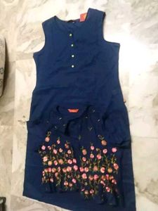 Alena Beautiful Embroidered Koti Kurta