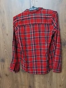 Women Red Checked Shirt