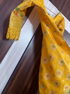Banarasi Kurta Set With Dupatta