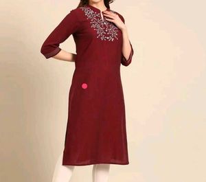 Maroom Elegant Embroidered Kurta