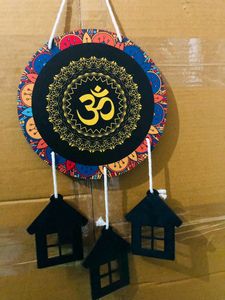 Om Wooden Wall Hanging For Home Decoration (WD 230