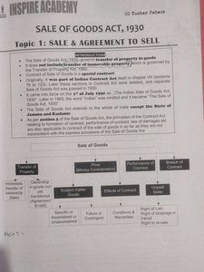 CMA Foundation Business Laws