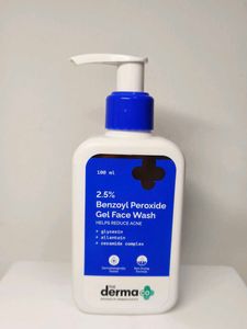 2.5% Benzoyl Peroxide Gel Face Wash