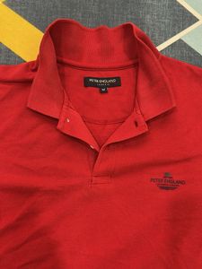 peter england casual polo collar tshir