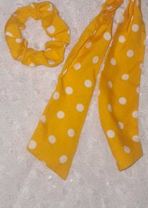 Floral 🌸Print Rubber With Ribbon Combo ✨😍