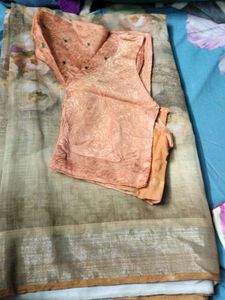 Elegant Saree with Blouse Piece