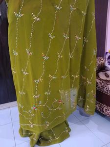 Discount Offer Designer Saree With Blouse