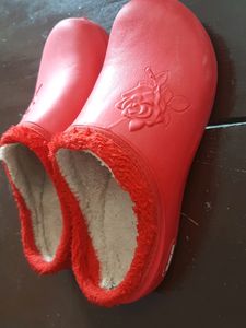 Red Winter Shoes
