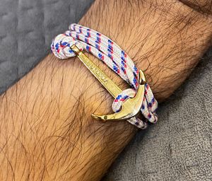 Gold anchor Bracelet