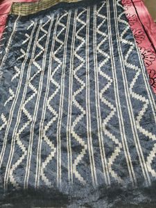 Elegant Striped Saree