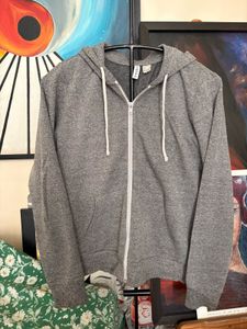 Gray H&amp;M Zip Up Hoodie