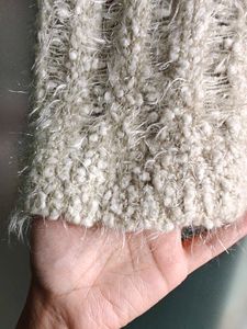 Floral Wool Shrug