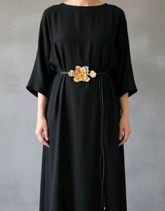 ZARA Gold Flower Crafted Belt
