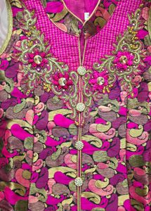 Elegant silk Ethnic Ghagra.