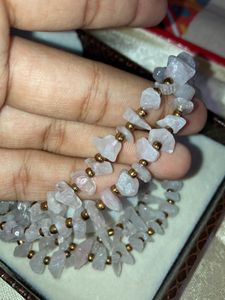 pure lavender Quartz necklace🫧🪸