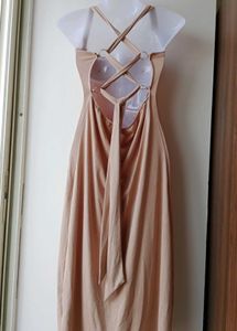 Elegant Backless Maxi Dress