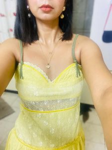 Summery Yellow Dress