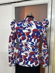 DENIM Floral Print Blazer