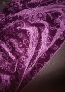 Floral Velvet Kurta