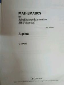 Cengage Maths Algebra