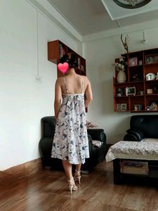Floral Printed Summer Dress