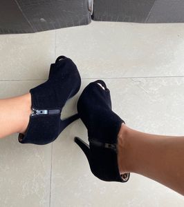 Pricedropped Black Suede Stelatoes