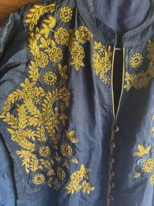 Elegant Embroidered Kurta