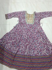 Beautiful Printed Long Dress