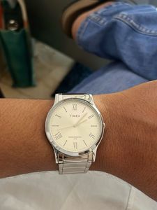 Timex Silver Watch