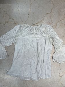 White Lace Top