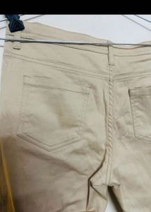 Beige Trousers