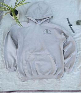 Beige Pullover Hoodie