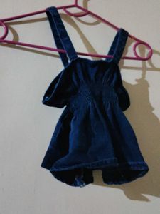 Cute Denim Jumper Dress