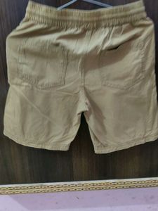 Casual Brown Shorts