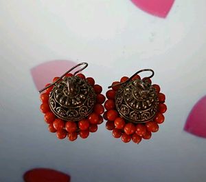 Traditional Oxidized Jhumka Earrings 😍✨️